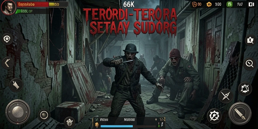 Gameplay menegangkan dengan atmosfer Horror yang mencekam.