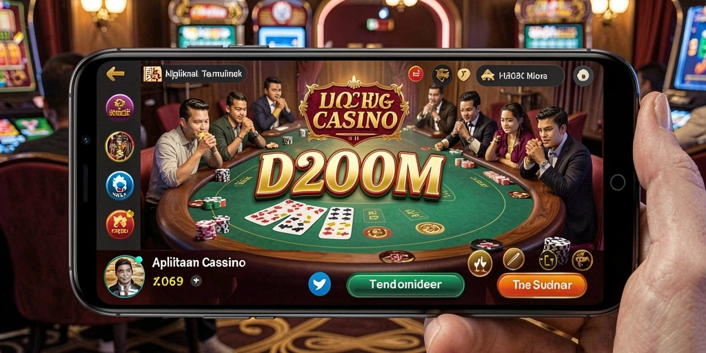 Tampilan gameplay D200M yang realistis dan mendebarkan.
