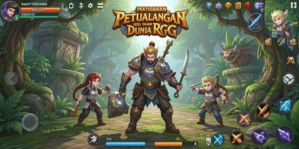 Tangkapan layar gameplay HARAPJP dengan aksi seru dan grafik berkualitas.