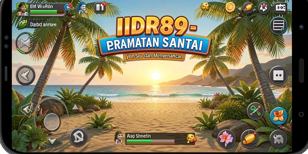 Tampilan gameplay seru dan menyenangkan dari IDR89.