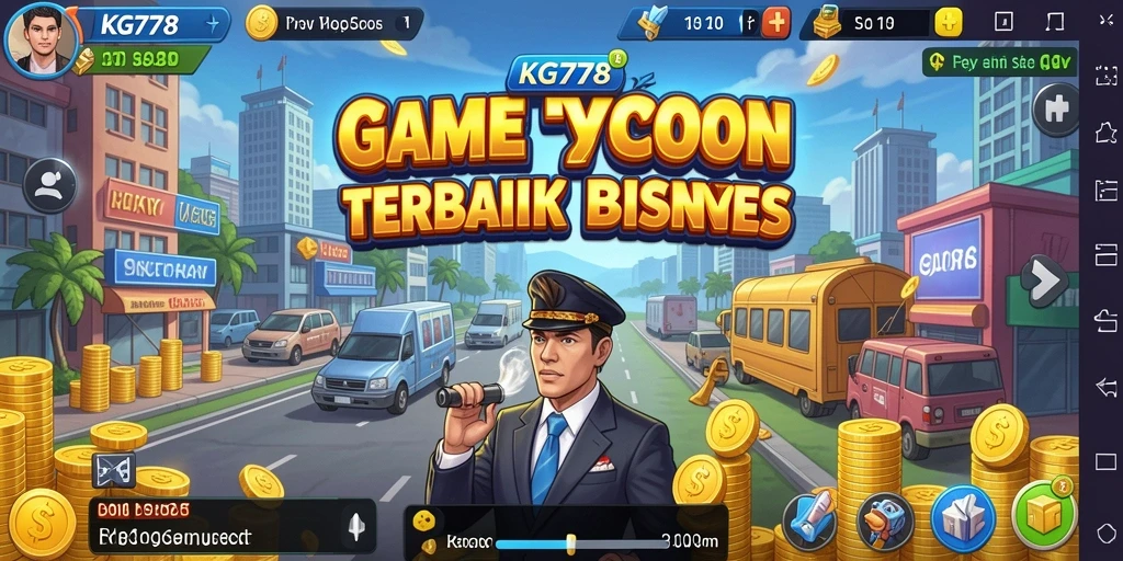 Tampilan gameplay Tycoon yang menarik dan interaktif.