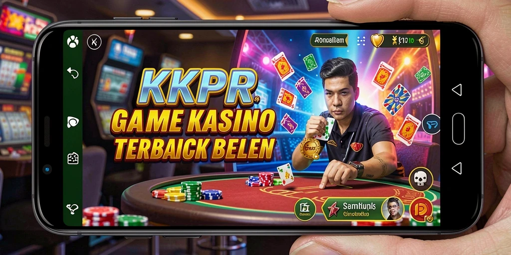 Tampilan menarik dari permainan Kasino di KKRP.