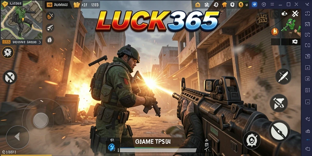 Tangkapan layar gameplay intens LUCK365 dengan aksi seru.