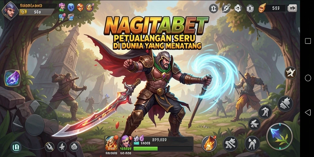 Tampilan gameplay NAGITABET yang menakjubkan dalam dunia petualangan.