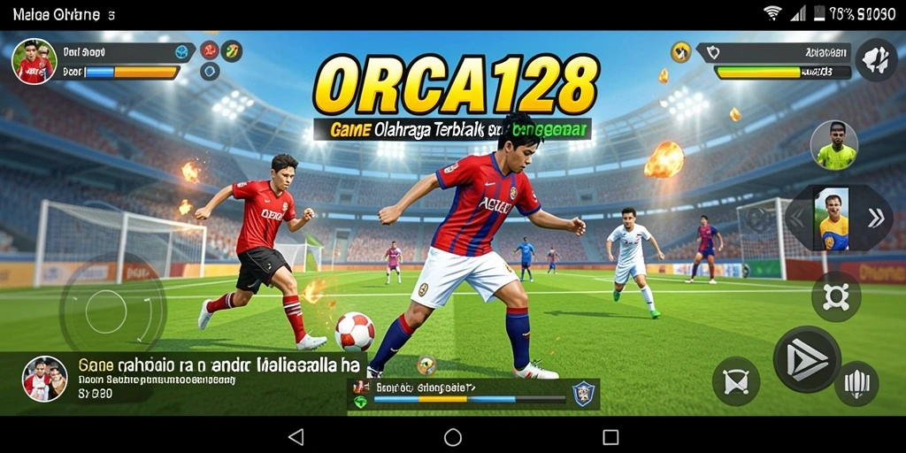 Menampilkan gameplay seru dan kompetitif dari ORCA128.