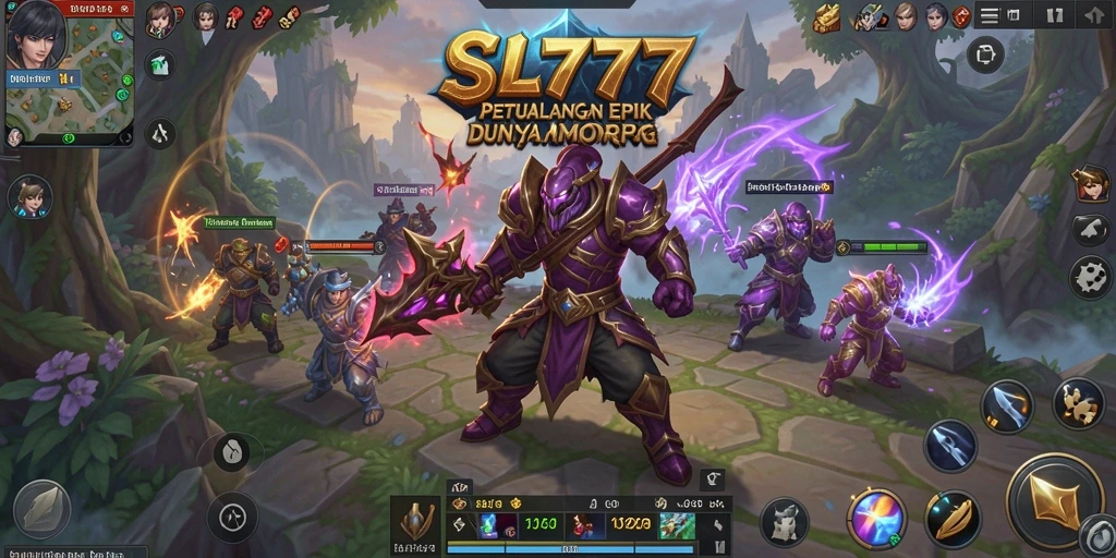 Menampilkan gameplay menarik dari dunia MMORPG SL777.