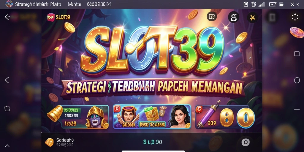 Tampilan gameplay menarik dari SLOT39 yang memicu adrenalin strategi.