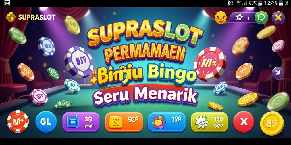 Tangkapan layar dari gameplay menarik SUPRASLOT yang penuh aksi Bingo.